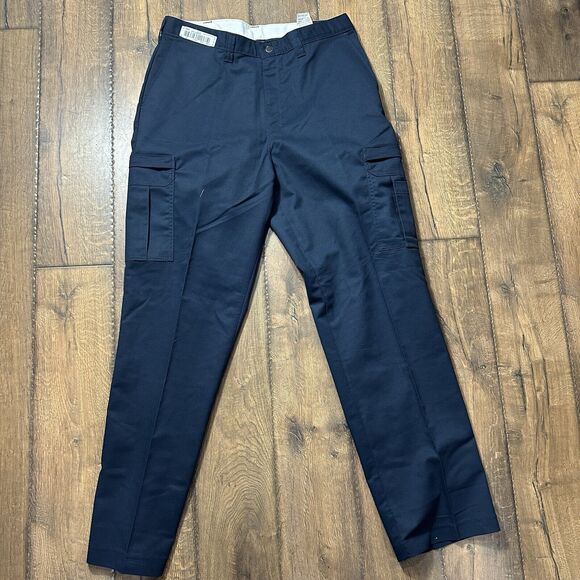 Dickies Other - NWT Dickies FLEX Relaxed Fit Cargo Work Pants LP2372DN/LP72DN Blue Size 36x34